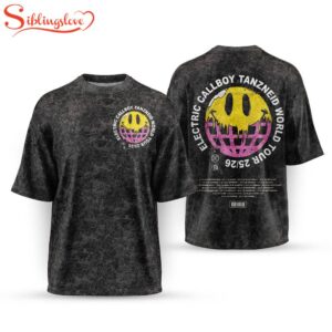Electric Callboy Tanzneid World Tour 2025 2026 Globe 3D T-Shirt