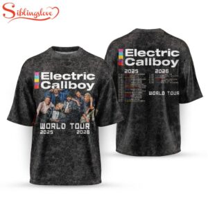 Electric Callboy World Tour 2026 3D T-Shirt