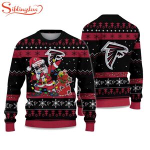 Falcons Santa Claus Ugly Christmas Sweater