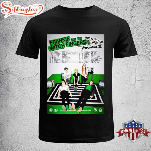 Fall Tour 2025 Frankie And The Witch Fingers Unisex T-Shirt