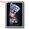 Fall Tour 2025 System Of A Down Poster Canvas Wall Art