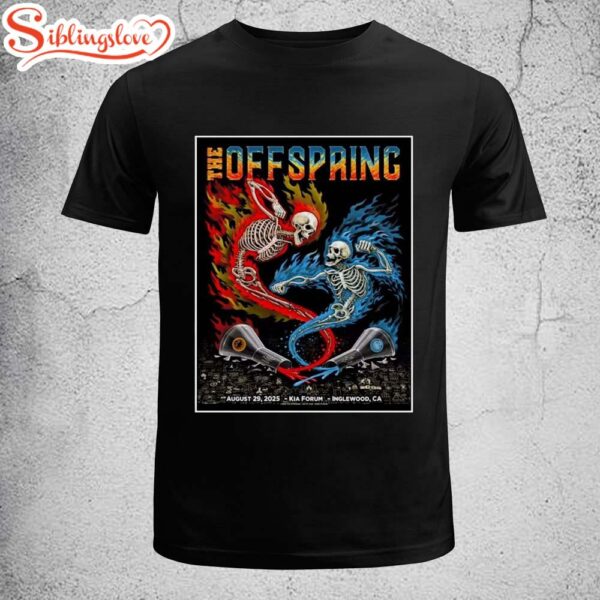 Fall Tour 2025 The Offspring Inglewood, California Unisex T-Shirt