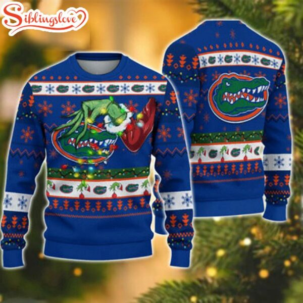 Florida Gators NCAA Grinch Stole Ugly Christmas Sweater