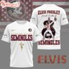 Florida State Seminoles NCAA Elvis Presley 3D Shirt Gifts For Fans