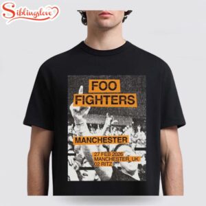Foo Fighters Manchester UK 2026 Unisex T-Shirt