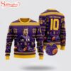 Fran Tarkenton 10 Minnesota Vikings Ugly Christmas Sweater