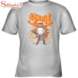 Ghost Orange Bat Toddler Unisex T-Shirt