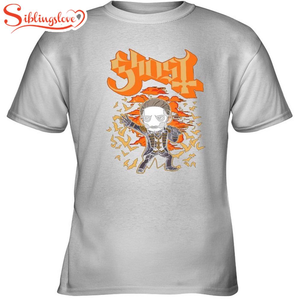 Ghost Orange Bat Toddler Unisex T-Shirt 1 Ghost Orange Bat Toddler Unisex T-Shirt