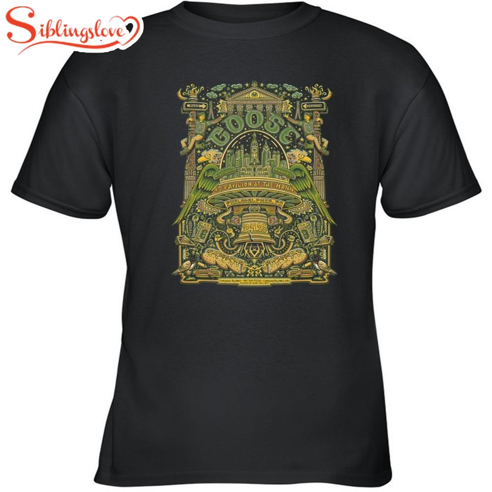 Goose Philadelphia, PA October 4 Tour Unisex T-Shirt 1 Goose Philadelphia, PA October 4 Tour Unisex T-Shirt