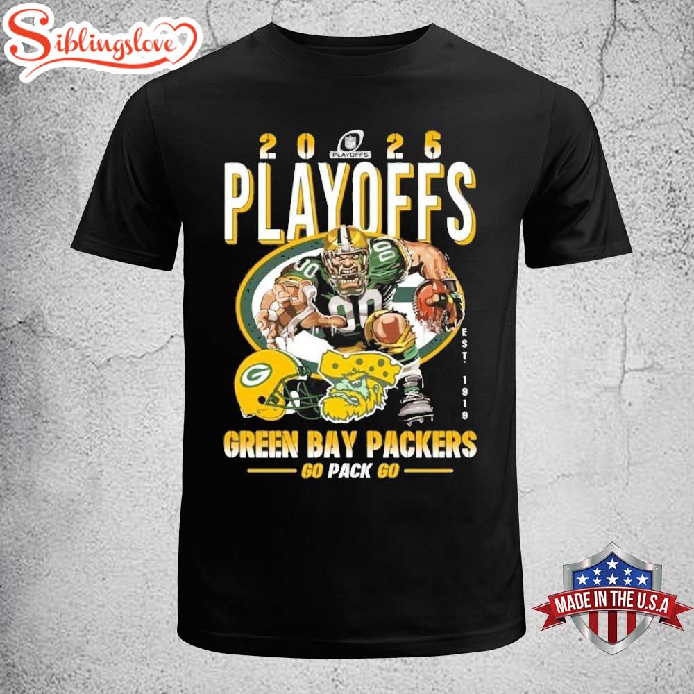 Green Bay Packers 2026 NFL Playoffs Go Park Go Unisex T-Shirt 1 Green Bay Packers 2026 NFL Playoffs Go Park Go Unisex T-Shirt