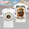 Green Bay Packers NFL Firefighter Strong 3D T-Shirt For Fans