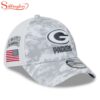Green Bay Packers NFL Salute To Service 39THIRTY Flex Fit Baseball Cap Print