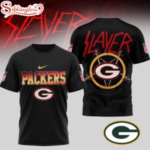 Green Bay Packers NFL Slayer 3D Shirt For Fans