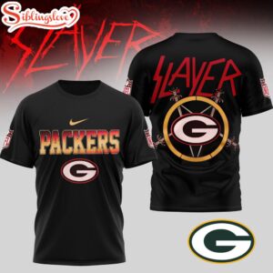 Green Bay Packers NFL Slayer 3D Shirt Gift For Fans