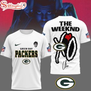 Green Bay Packers NFL The Weeknd 3D Shirt For Fans