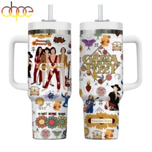 Greta Van Fleet Tumbler 40Oz With Handle For Fans