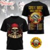 Gun N' Roses Tour 2026 All Over Print Shirt For Fan