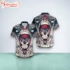 Houston Texans Skull NFL Hawaiian Shirt For Fans