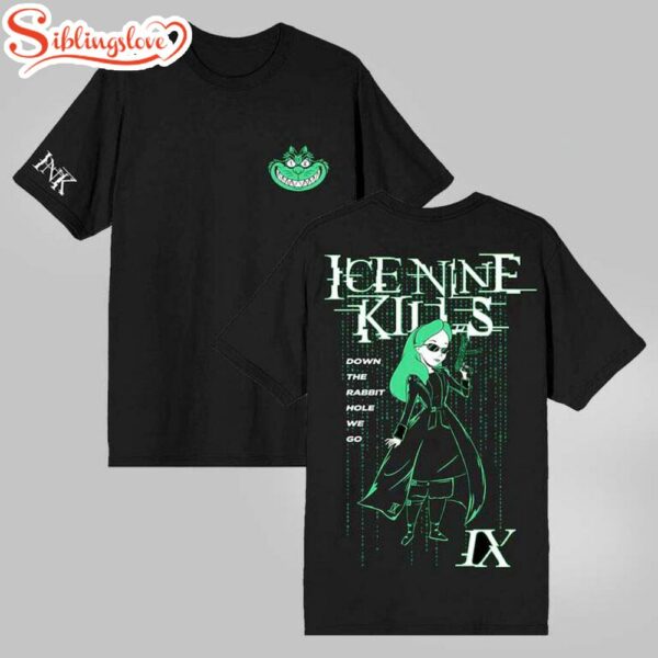 Ice Nine Kills 6th Annual Too Evil For Children X Disney Alice 3D T-Shirt