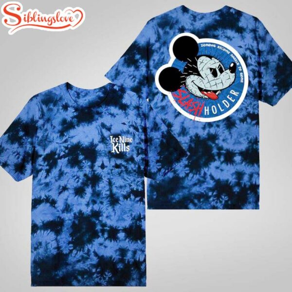 Ice Nine Kills 6th Annual Too Evil For Children X Disney Mickey Mouse 3D T-Shirt