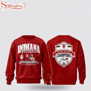 Indiana Hoosiers Bowl Game Champions 2026 3D Shirt