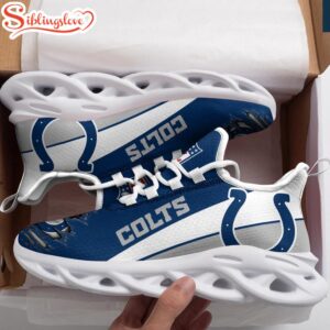 Indianapolis Colts Football Max Soul Shoes Gifts For Fan