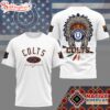 Indianapolis Colts Native American Heritage Month 3D T-Shirt