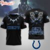 Indianapolis Colts NFL Black Panther 3D Shirt For Fans
