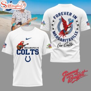 Indianapolis Colts NFL Forever in Margaritaville 3D T-Shirt