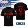 Indianapolis Colts NFL Opportunity Equity Freedom Justice 3D T-Shirt