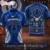 Indianapolis Colts NFL Peace Love Greateful 3D T-Shirt
