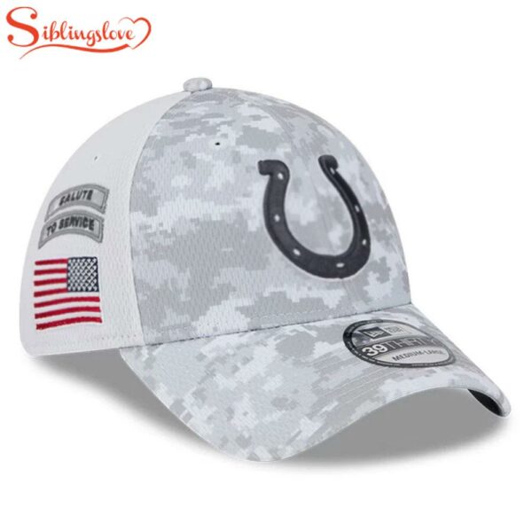 Indianapolis Colts NFL Salute To Service 39THIRTY Flex Fit Baseball Cap Print