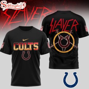 Indianapolis Colts NFL Slayer 3D Shirt Gift For Fans