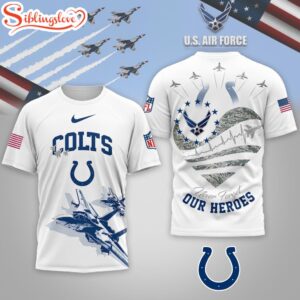 Indianapolis Colts NFL US Air Force 3D Shirt For Fans