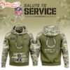 Indianapolis Colts Salute to Service Hoodie 3D Shirt