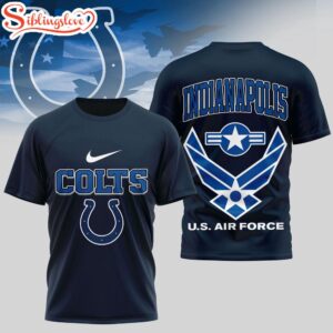 Indianapolis Colts U.S.Air Force 3D T-Shirt