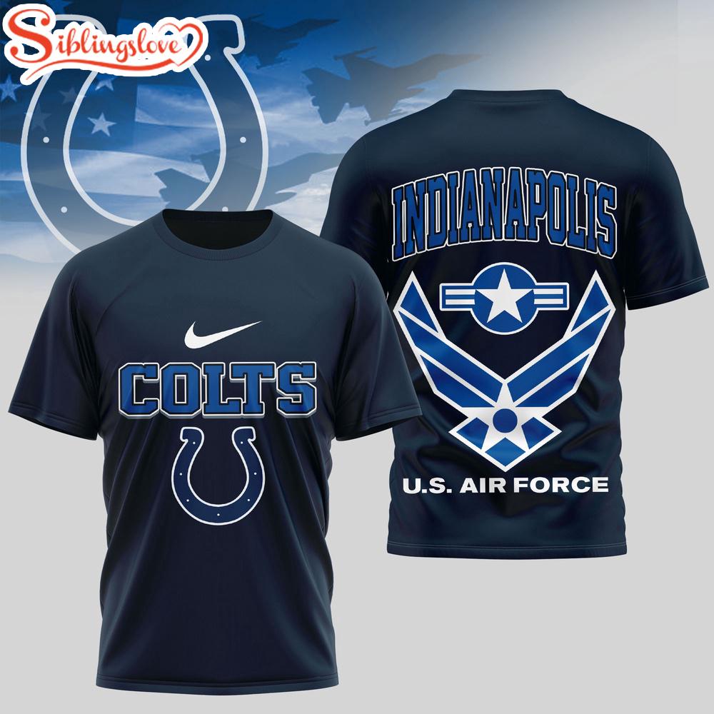 Indianapolis Colts U.S.Air Force 3D T-Shirt 1 Indianapolis Colts U.S.Air Force 3D T-Shirt