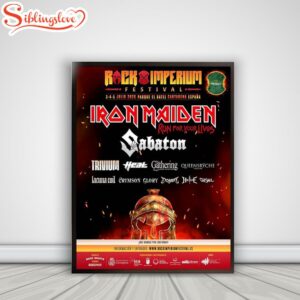 Iron Maiden Sabaton Trivium Metal Artwork Poster Canvas