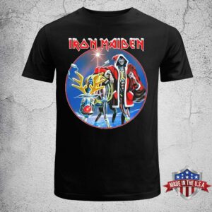 Iron Maiden Santa Eddie Xmas Unisex T-Shirt