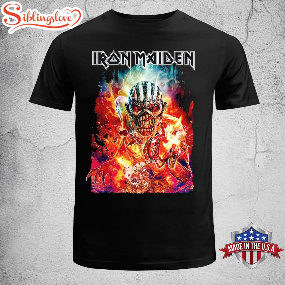 Iron Maiden The Book Of Souls 10 Year Anniversary Unisex T-Shirt Iron Maiden The Book Of Souls 10 Year Anniversary Unisex T-Shirt