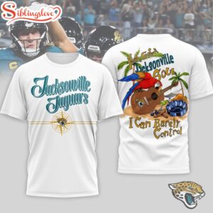Jacksonville Jaguars NFL Jimmy Buffett 3D T-Shirt