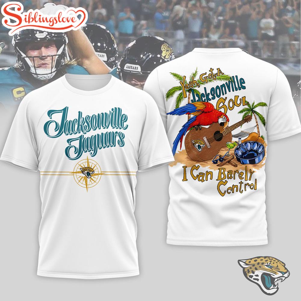Jacksonville Jaguars NFL Jimmy Buffett 3D T-Shirt 1 Jacksonville Jaguars NFL Jimmy Buffett 3D T-Shirt