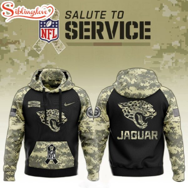 Jacksonville Jaguars Salute to Service Hoodie 3D Shirt For Fans