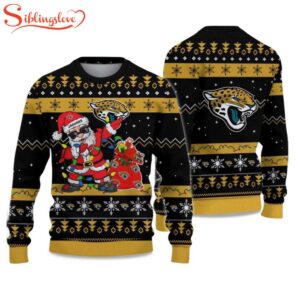 Jaguars Santa Claus Ugly Christmas Sweater
