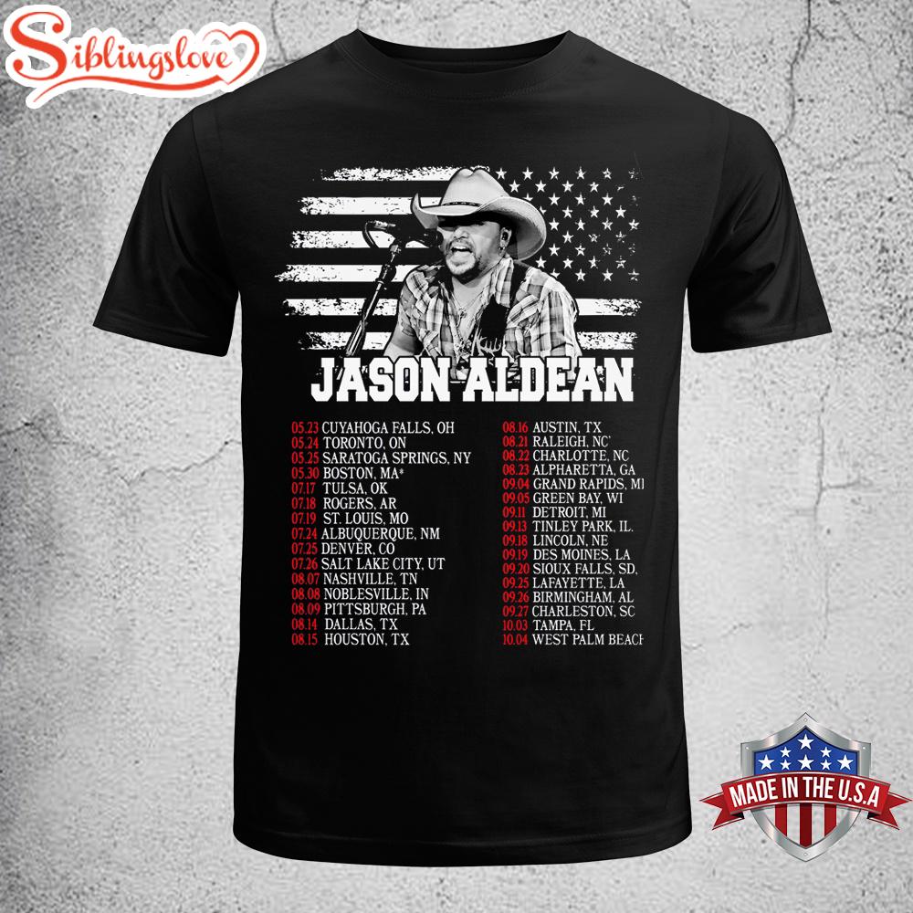 Jason Aldean Tour Unisex T-Shirt Jason Aldean Tour Unisex T-Shirt