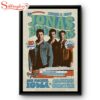 Jonas Brothers Tour Des Moines, IA, USA 2025 Poster Canvas For Fans