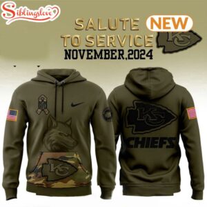 Kansas City Chiefs Camo Military Hoodie Shirt 3D Print