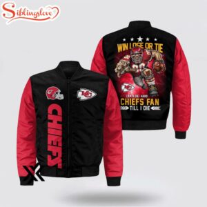 Kansas City Chiefs Mascot Bomber Jacket For Fans