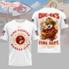 Kansas City Chiefs NFL Firefighter Strong 3D T-Shirt For Fans