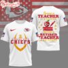 Kansas City Chiefs NFL Teacher Honor 3D T-Shirt